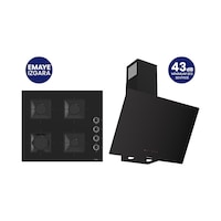 Ferre SS205+D077-SA 2'li Ankastre Set Siyah Ferre SS205+D077-SA 2'li Ankastre Set Siyah