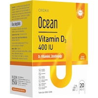 Ocean Vıtamın D 400 Iu 20 Ml Oral Sprey Ocean Vıtamın D 400 Iu 20 Ml Oral Sprey