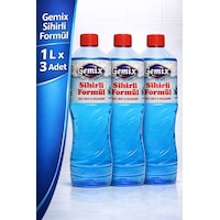 Gemix SihirliMavi Su Derz Kalebodur Fayans Temizleyici 1litre X 3