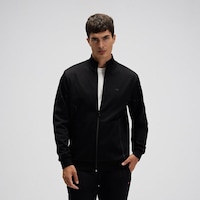 Ellesse Em545-bk Fermuarlı Erkek Sweatshirt - Siyah Siyah