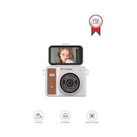 Mini Dijital Kamera 2k Flip Ekranlı Selfie Video Vlog Kamerası Cmr46 Kahverengi Mini Dijital Kamera 2k Flip Ekranlı Selfie Video Vlog Kamerası Cmr46 Kahverengi
