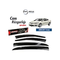 Renault Fluence Mugen Cam Rüzgarlık Sunplex Renault Fluence Mugen Cam Rüzgarlık Sunplex