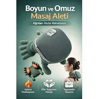Mo Dou Isıtmalı Boyun Ve Omuz Masaj Aleti 3 Kademe Yoğurma Masajlı Elektrikli Masaj Yastığı 4000mah Açık Yeşil Mo Dou Isıtmalı Boyun Ve Omuz Masaj Aleti 3 Kademe Yoğurma Masajlı Elektrikli Masaj Yastığı 4000mah Açık Yeşil