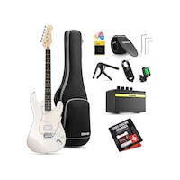 Donner Dst-152 Full-size St Elektro Gitar Seti Beyaz Donner Dst-152 Full-size St Elektro Gitar Seti Beyaz