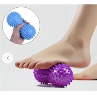 Dikenli Egzersiz Topu Duyu Egzersiz Ayak Masaj Topu Plantar Lila Dikenli Egzersiz Topu Duyu Egzersiz Ayak Masaj Topu Plantar Lila