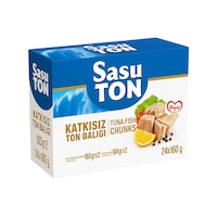Sasu Blue Klasik Ton Balığı İri Parçalı 24 x 160 G Sasu Blue Klasik Ton Balığı İri Parçalı 24 x 160 G