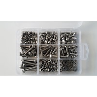 Ayaz M 5 Ysb Vida Seti Paslanmaz Inox 231 Parça A2-70 304 K