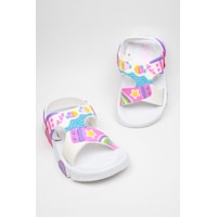 Günlük Unisex Çocuk Sandalet Esnek Kaymaz Taban Yazlık Ev Okul Kreş Ayakkabı Ps940-ps955 Beyaz - Pembe Günlük Unisex Çocuk Sandalet Esnek Kaymaz Taban Yazlık Ev Okul Kreş Ayakkabı Ps940-ps955 Beyaz - Pembe