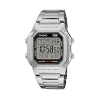 Casio W-800hd-1avdf Dijital Erkek Kol Saati Metalik Gri