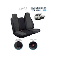 Hyundai H 100 Kamyonet Koltuk Kılıfı Sabit Başlıklı Ön Takım Siya Hyundai H 100 Kamyonet Koltuk Kılıfı Sabit Başlıklı Ön Takım Siya
