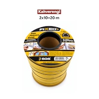 Kapı Pencere Bandı Kahverengi - 2 x 10 M (20 Metre) Rüzgar, Soğuk Kesme - İzolasyon Fitili Yapışkanlı Kauçuk Kapı Pencere Bandı Kahverengi - 2 x 10 M (20 Metre) Rüzgar, Soğuk Kesme - İzolasyon Fitili Yapışkanlı Kauçuk