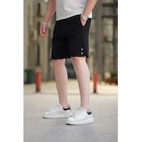 Madmext Siyah Basic Erkek Şort E6567 Madmext Siyah Basic Erkek Şort E6567