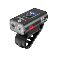 X-Tiger 2T6 Led 1200 Mah Su Geçirmez Far Bisiklet Feneri Siyah X-Tiger 2T6 Led 1200 Mah Su Geçirmez Far Bisiklet Feneri Siyah