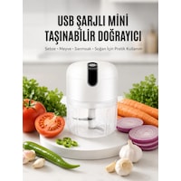 Rondo Doğrayıcı 250 Ml Taşınabilir Usb Şarjlı Pratik El Rondo Blender Yeni Nesil Rondo Doğrayıcı 250 Ml Taşınabilir Usb Şarjlı Pratik El Rondo Blender Yeni Nesil