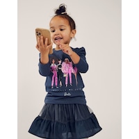 Name It Barbie Koyu Lacivert Kız Çocuk Etek 13221135 001 Name It Barbie Koyu Lacivert Kız Çocuk Etek 13221135 001