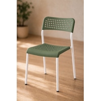 Mira Yeşil/beyaz Sandalye Plastik Gövdeli Metal Ayaklı, Mutfak Sandalyesi, Çalışma, Bahçe, Yemek Oda Yeşil/beyaz- 1 Adet Mira Yeşil/beyaz Sandalye Plastik Gövdeli Metal Ayaklı, Mutfak Sandalyesi, Çalışma, Bahçe, Yemek Oda Yeşil/beyaz- 1 Adet