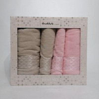 Özdilek Elissa Best Set Hamam Takımı (Banyo Seti) Pudra - Taş Pudra Özdilek Elissa Best Set Hamam Takımı (Banyo Seti) Pudra - Taş Pudra
