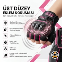 Akgüneş Motogaraj Pembe Motosiklet Eldiveni Yazlık Hava Alan Korumalı Dokunmatik Uyumlu Ts En 13594 Sertifikalı Kadın Motosiklet Eldiveni Akgüneş Motogaraj Pembe Motosiklet Eldiveni Yazlık Hava Alan Korumalı Dokunmatik Uyumlu Ts En 13594 Sertifikalı Kadın Motosiklet Eldiveni