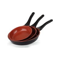 Thermoad Tava Seti 3 Parça 20cm-24cm-28cm Red Diamond Thermoad Tava Seti 3 Parça 20cm-24cm-28cm Red Diamond