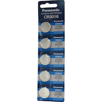 Panasonic CR2016 3V Lityum Blister Düğme Pil 5'li Panasonic CR2016 3V Lityum Blister Düğme Pil 5'li