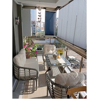 Kartepe Galvaniz Boru 2 1 1 Sehpa 60 90 Rattan Bahçe Balkon Takımı,kahve Rattan/krem Kumaş Kahve Rattan-krem Kumaş Kartepe Galvaniz Boru 2 1 1 Sehpa 60 90 Rattan Bahçe Balkon Takımı,kahve Rattan/krem Kumaş Kahve Rattan-krem Kumaş