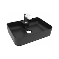 Alvit Smartslım Tez.Üstü Batarya Delikli Lavabo 35 x 50CM Mat Si...