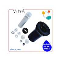 437580yp VitrA Klozet Kada Seti Siyah 437580yp VitrA Klozet Kada Seti Siyah