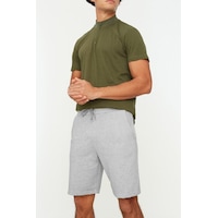 Uyguntarz Spor Penye Short Gri Uyguntarz Spor Penye Short Gri