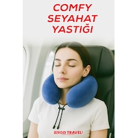 Viscofoam Comfy Ortopedik Seyahat Yastığı Visco Boyun Destekli Seyahat Yastığı - Mavi | Ergo Travel Viscofoam Comfy Ortopedik Seyahat Yastığı Visco Boyun Destekli Seyahat Yastığı - Mavi | Ergo Travel