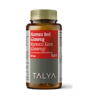 Talya Korean Red Ginseng Kırmızı Kore Ginsengi Eki İçeren Takviye Edici Gıda 60 Tablet Talya Korean Red Ginseng Kırmızı Kore Ginsengi Eki İçeren Takviye Edici Gıda 60 Tablet
