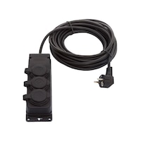 Bylion 20 M 3x2.5 MM 3'lü Grup Priz Uzatma Kablo (Kauçuk Priz. Fiş) Bylion 20 M 3x2.5 MM 3'lü Grup Priz Uzatma Kablo (Kauçuk Priz. Fiş)