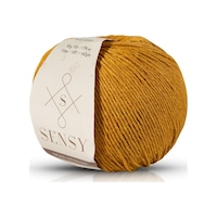 Sensy Premium Amigurumi Ipi Punch Panç Baby Soft Cotton 50 Gr Örgü Ip Hardal Sensy Premium Amigurumi Ipi Punch Panç Baby Soft Cotton 50 Gr Örgü Ip Hardal