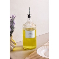 Perotti Viking 1000 Ml Cam Şişe Ve Yağlık Kapaklı Çift Kapaklı Şeffaf Perotti Viking 1000 Ml Cam Şişe Ve Yağlık Kapaklı Çift Kapaklı Şeffaf
