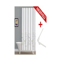 Prado Çift Kanatlı 2x120x200 Askı Ve Banyo Perdesi Çok Renkli Prado Çift Kanatlı 2x120x200 Askı Ve Banyo Perdesi Çok Renkli