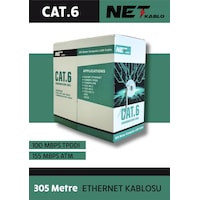 Cat6 Kablo 305 Metre Ether Kablosu Cat6 Utp