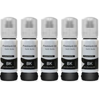 Epson Ecotank L3151 İçin5 Adet Siyah Photoink Mürekkep Epson Ecotank L3151 İçin5 Adet Siyah Photoink Mürekkep