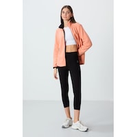 Tommylife Tommy Life Siyah Yüksek Bel Slim Fit Dar Paça Kadın Kapri Tayt - 93097 SiYAH Tommylife Tommy Life Siyah Yüksek Bel Slim Fit Dar Paça Kadın Kapri Tayt - 93097 SiYAH