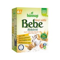 Hünnap Keçi Sütlü 6+ Ay Bebe Bisküvisi 400 G Hünnap Keçi Sütlü 6+ Ay Bebe Bisküvisi 400 G