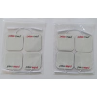 Pulsemed Tens Cihazı Kablolu Yedek Elektrot 5 x 5 CM Tens Pedi 2 x 4'lü Pulsemed Tens Cihazı Kablolu Yedek Elektrot 5 x 5 CM Tens Pedi 2 x 4'lü