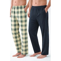 Koza İç Giyim Erkek Pamuklu 2'li Tek Alt Pijama Ke10001 Yeşil Koza İç Giyim Erkek Pamuklu 2'li Tek Alt Pijama Ke10001 Yeşil