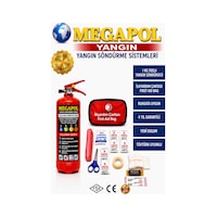 İlk Yardım Seti Ve 1 Kg Yangın Tüpü, Yangın Söndürme, Yangın Söndürme Cihazları, İlk Yardım Seti Ve 1 Kg Yangın Tüpü, Yangın Söndürme, Yangın Söndürme Cihazları,
