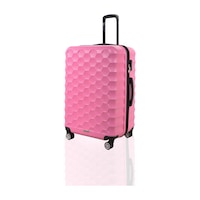 Polo&Sky Petek Model Pembe Renk Büyük Boy Valiz Bavul Pembe Polo&Sky Petek Model Pembe Renk Büyük Boy Valiz Bavul Pembe