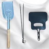 Mangal Aksesuar Seti 3 Parça- Ateş Küreği-kömür Köz Maşası - Plastik Yelpaze,kürek,maşa,yelpaze Mangal Aksesuar Seti 3 Parça- Ateş Küreği-kömür Köz Maşası - Plastik Yelpaze,kürek,maşa,yelpaze