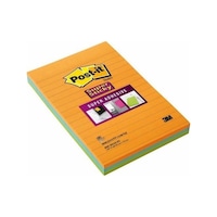 Post-it 4645-3SS Yapışkanlı Çizgili Not, Neon Turuncu/Yeşil/Mavi, 102x152 mm (3x45 ypr) Post-it 4645-3SS Yapışkanlı Çizgili Not, Neon Turuncu/Yeşil/Mavi, 102x152 mm (3x45 ypr)