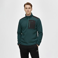 Helly Hansen Polar Block Erkek Yeşil Dik Yaka Sweatshirt Yeşil Helly Hansen Polar Block Erkek Yeşil Dik Yaka Sweatshirt Yeşil