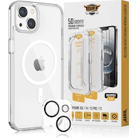 Buff Apple Uyumlu iPhone 14 Avantaj Paket - Magsafe Kılıf + Ekran Koruyucu + Lens Koruyucu Glass Şeffaf Buff Apple Uyumlu iPhone 14 Avantaj Paket - Magsafe Kılıf + Ekran Koruyucu + Lens Koruyucu Glass Şeffaf