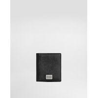 Dolce & Gabbana Dauphine Folding Cardholder Made Of Embossed Calfskin Siyah Dolce & Gabbana Dauphine Folding Cardholder Made Of Embossed Calfskin Siyah