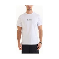 Columbia Csc Ripples Mini Erkek Kısa Kollu T-shirt Beyaz Cs0309-100 001 Columbia Csc Ripples Mini Erkek Kısa Kollu T-shirt Beyaz Cs0309-100 001