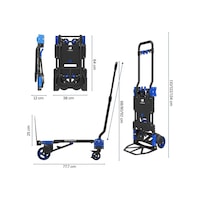 Ft140 69/136 Kg Katlanır Yük Taşıma Arabası Ft140 69/136 Kg Katlanır Yük Taşıma Arabası