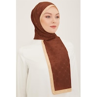 Armine Trend Monogram Şal 2 151 - Desenli Armine Trend Monogram Şal 2 151 - Desenli